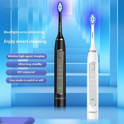 Electric Toothbrush with LED Soft Bristles