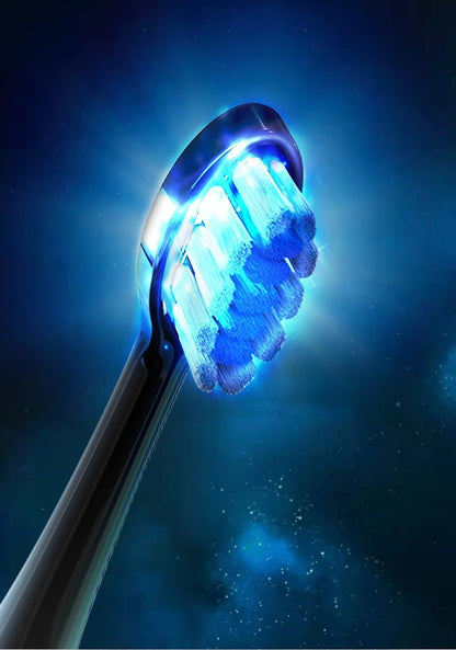 Electric Toothbrush with LED Soft Bristles