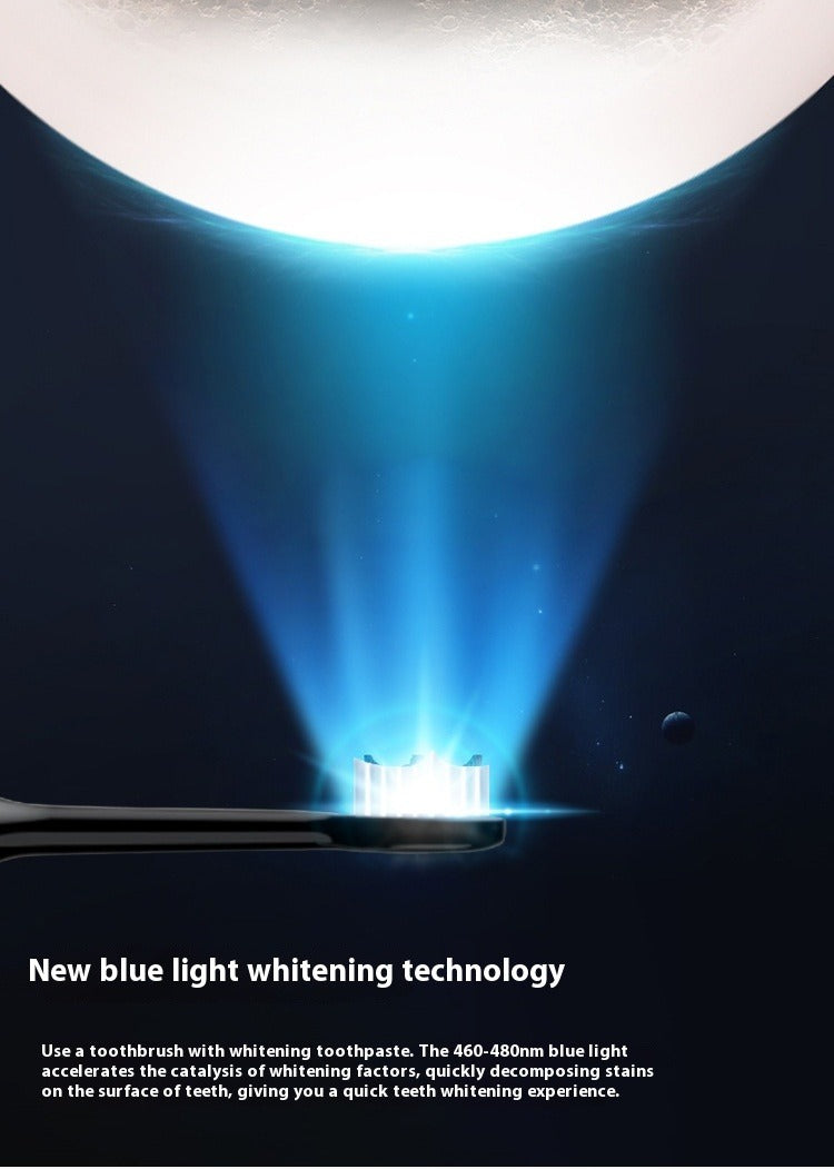 Electric Toothbrush with LED Soft Bristles